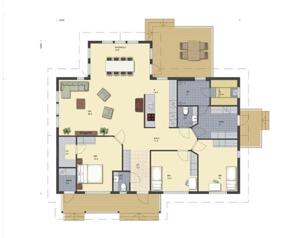 Дом из бруса Мамадыш 161 Дом из бруса Мамадыш 161