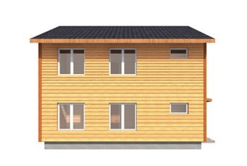 Дачный дом №10 6x9 м Дачный дом №10 6x9 м
