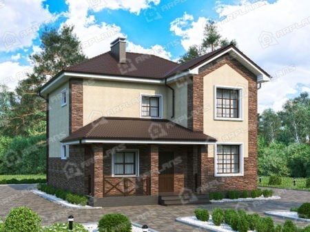 Проект дома К-244 (128.80 кв.м) Проект дома К-244 (128.80 кв.м)