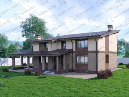 Проект дома К-163 (246.63 кв.м) Проект дома К-163 (246.63 кв.м)