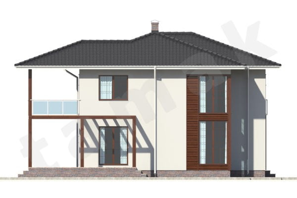 Каркасно-панельный дом УФА ПД-352-1-251 Каркасно-панельный дом УФА ПД-352-1-251