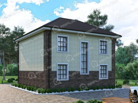 Проект дома К-244 (128.80 кв.м) Проект дома К-244 (128.80 кв.м)