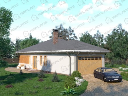 Проект дома К-098 (180.59 кв.м) Проект дома К-098 (180.59 кв.м)