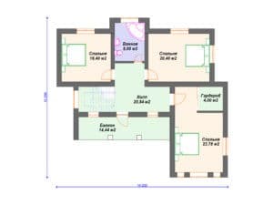 Проект дома К-233 (272.77 кв.м) Проект дома К-233 (272.77 кв.м)