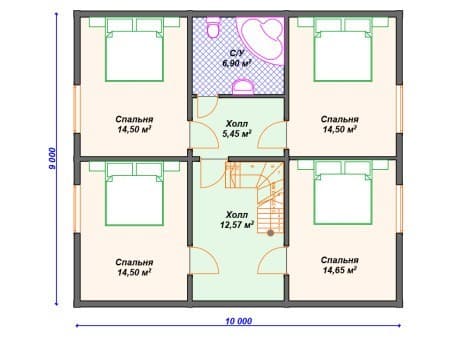 Проект дома ДС-059 (171.28 кв.м) Проект дома ДС-059 (171.28 кв.м)