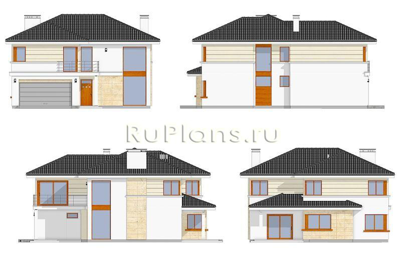 Проект дома 292м² Проект дома 292м²