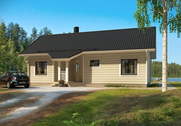 Дом из бруса Янаул 87T Дом из бруса Янаул 87T