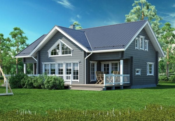 Дом из бруса Затон 142 Дом из бруса Затон 142