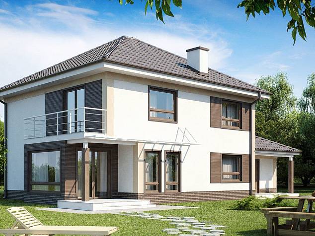 Каркасный дом КД-207 Каркасный дом КД-207