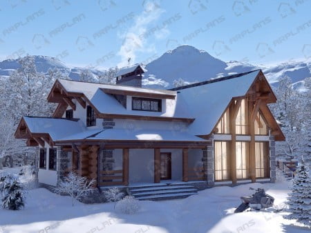 Проект дома К-093 (404.89 кв.м) Проект дома К-093 (404.89 кв.м)