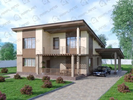 Проект дома К-163 (246.63 кв.м) Проект дома К-163 (246.63 кв.м)