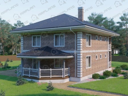 Проект дома К-148 (229.23 кв.м) Проект дома К-148 (229.23 кв.м)