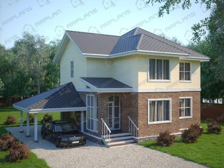 Проект дома И-009 (162.97 кв.м) Проект дома И-009 (162.97 кв.м)