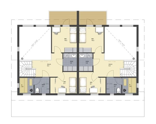Дом из бруса Сызрань 243 Дом из бруса Сызрань 243