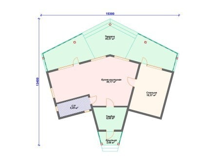 Проект дома И-010 (121.56 кв.м) Проект дома И-010 (121.56 кв.м)