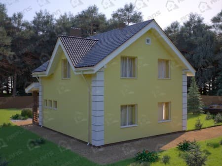 Проект дома К-132 (132.71 кв.м) Проект дома К-132 (132.71 кв.м)