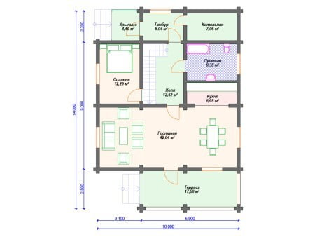 Проект дома ДО-033 (176.33 кв.м) Проект дома ДО-033 (176.33 кв.м)