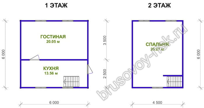 Дом из бруса «Матвей» Дом из бруса «Матвей»