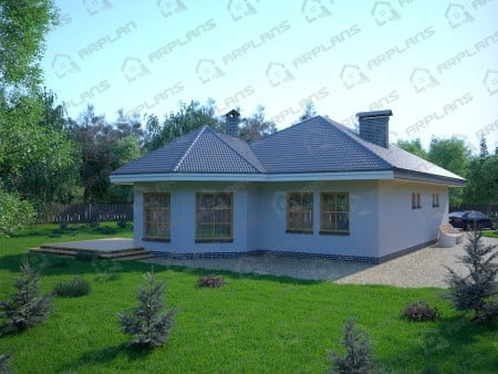 Проект дома К-135 (118.45 кв.м) Проект дома К-135 (118.45 кв.м)