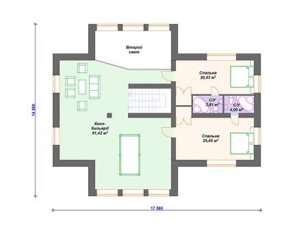 Проект дома К-093 (404.89 кв.м) Проект дома К-093 (404.89 кв.м)