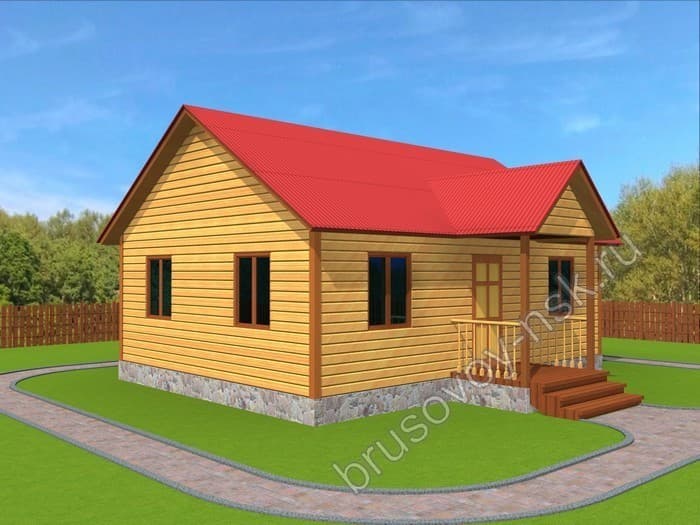 Дом из бруса «Богдан» Дом из бруса «Богдан»