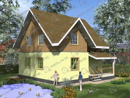 Проект дома А-003 (143.16 кв.м) Проект дома А-003 (143.16 кв.м)