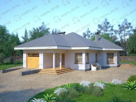 Проект дома К-135 (118.45 кв.м) Проект дома К-135 (118.45 кв.м)