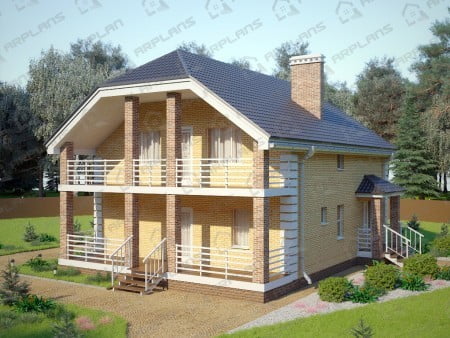 Проект дома К-147 (192.08 кв.м) Проект дома К-147 (192.08 кв.м)