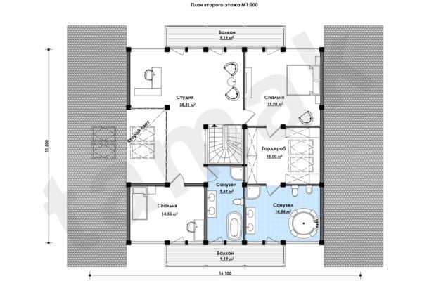 Фахверковый дом ФД-38-1-263 Фахверковый дом ФД-38-1-263