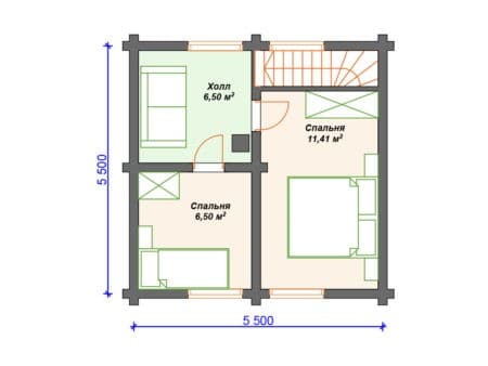 Проект бани Б-062 (50.69 кв.м) Проект бани Б-062 (50.69 кв.м)