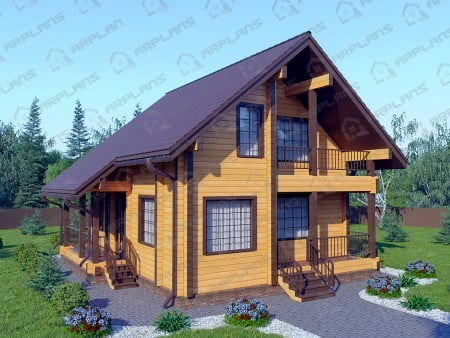 Проект дома ДС-041 (136.78 кв.м) Проект дома ДС-041 (136.78 кв.м)