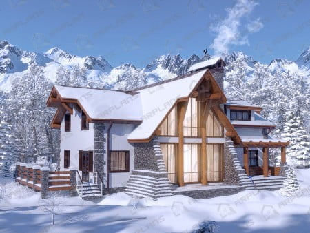 Проект дома К-093 (404.89 кв.м) Проект дома К-093 (404.89 кв.м)