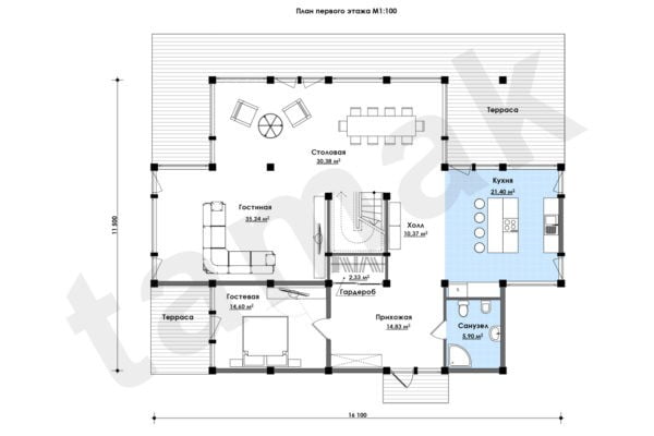 Фахверковый дом ФД-38-1-263 Фахверковый дом ФД-38-1-263