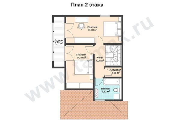 Каркасно-панельный дом Каринтия ПД-300-1-112 Каркасно-панельный дом Каринтия ПД-300-1-112
