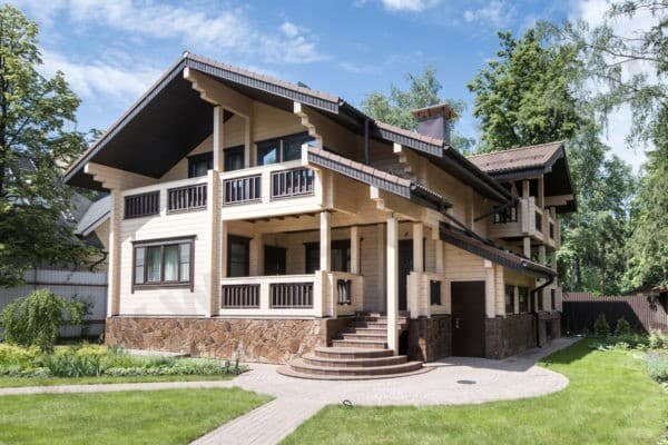 Дом из клееного бруса БД-135-1-248 Дом из клееного бруса БД-135-1-248