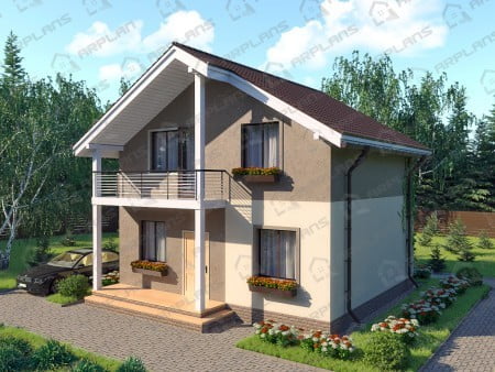 Проект дома К-085 (112.07 кв.м) Проект дома К-085 (112.07 кв.м)