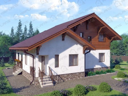 Проект дома К-090 (190.84 кв.м) Проект дома К-090 (190.84 кв.м)