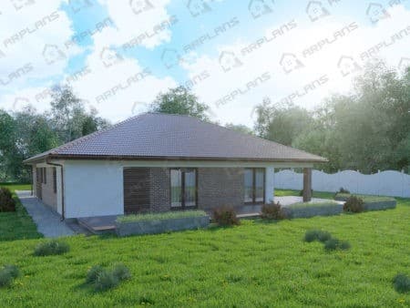 Проект дома К-168 (294.87 кв.м) Проект дома К-168 (294.87 кв.м)