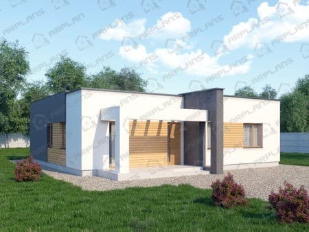 Проект дома К-164 (137.97 кв.м) Проект дома К-164 (137.97 кв.м)