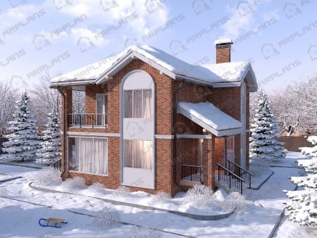 Проект дома К-087 (136.20 кв.м) Проект дома К-087 (136.20 кв.м)