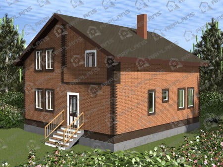 Проект дома К-035 (132.61 кв.м) Проект дома К-035 (132.61 кв.м)