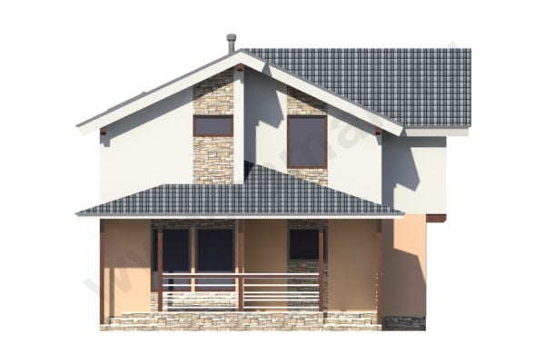 Каркасно-панельный дом Каринтия ПД-303-1-157 Каркасно-панельный дом Каринтия ПД-303-1-157