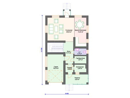 Проект дома К-114 (177.99 кв.м) Проект дома К-114 (177.99 кв.м)