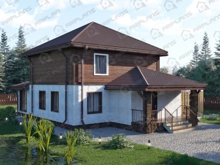 Проект дома К-089 (152.64 кв.м) Проект дома К-089 (152.64 кв.м)