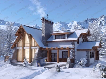 Проект дома К-093 (404.89 кв.м) Проект дома К-093 (404.89 кв.м)