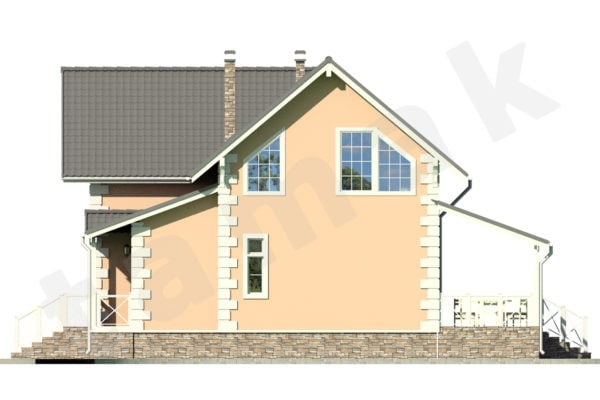 Каркасно-панельный дом Грац ПД-360-1-142 Каркасно-панельный дом Грац ПД-360-1-142