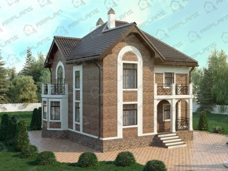 Проект дома К-084 (189.89 кв.м) Проект дома К-084 (189.89 кв.м)