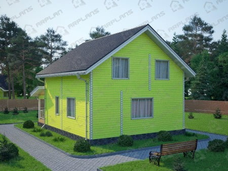 Проект дома ДС-079 (136.43 кв.м) Проект дома ДС-079 (136.43 кв.м)