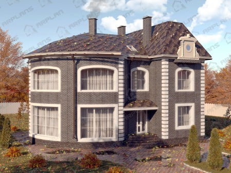 Проект дома К-088 (242.67 кв.м) Проект дома К-088 (242.67 кв.м)