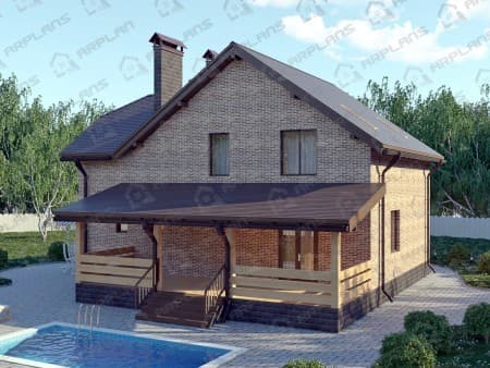 Проект дома К-100 (226.11 кв.м) Проект дома К-100 (226.11 кв.м)